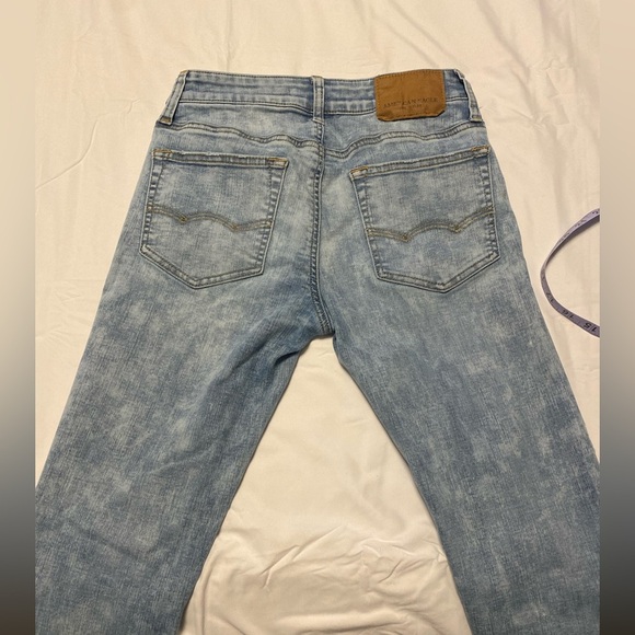 American Eagle | Skinny Distress Washed Jean Pants - W 26 - Picture 9 of 10